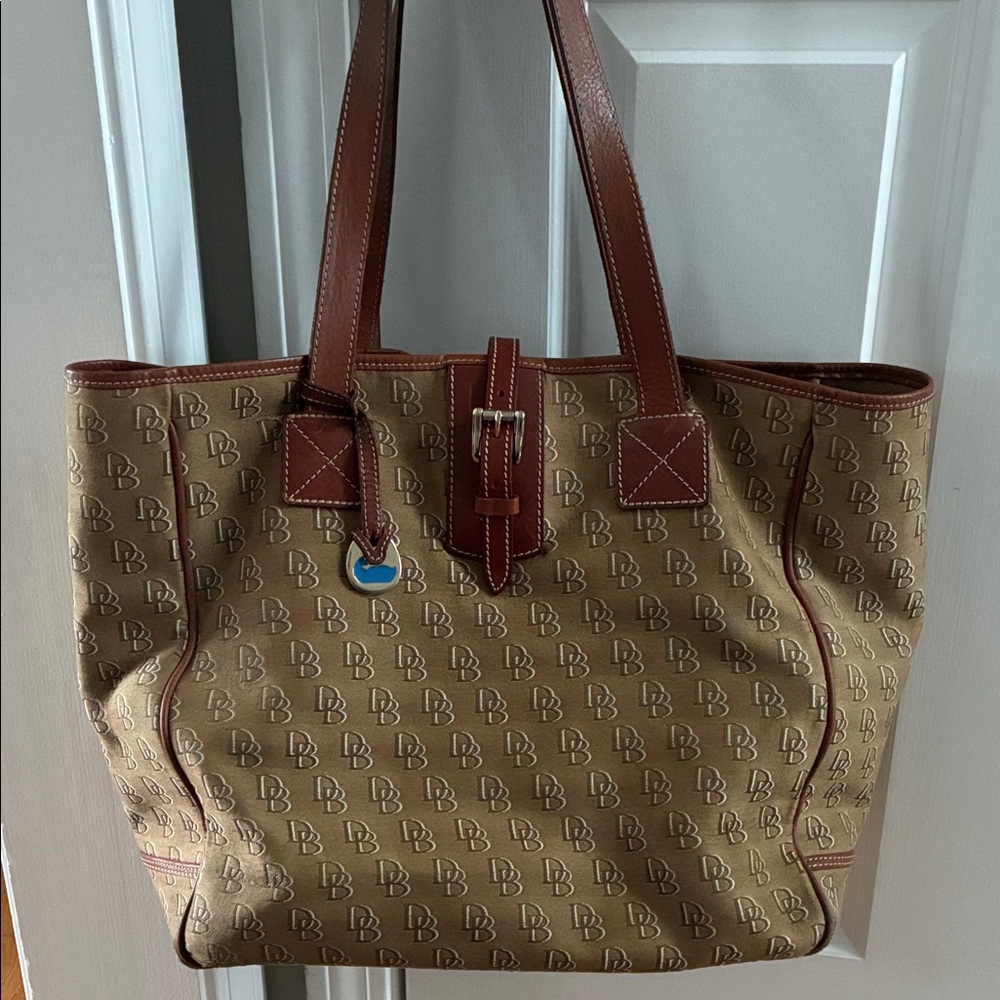 Dooney & Bourke Brown Monogram Tote